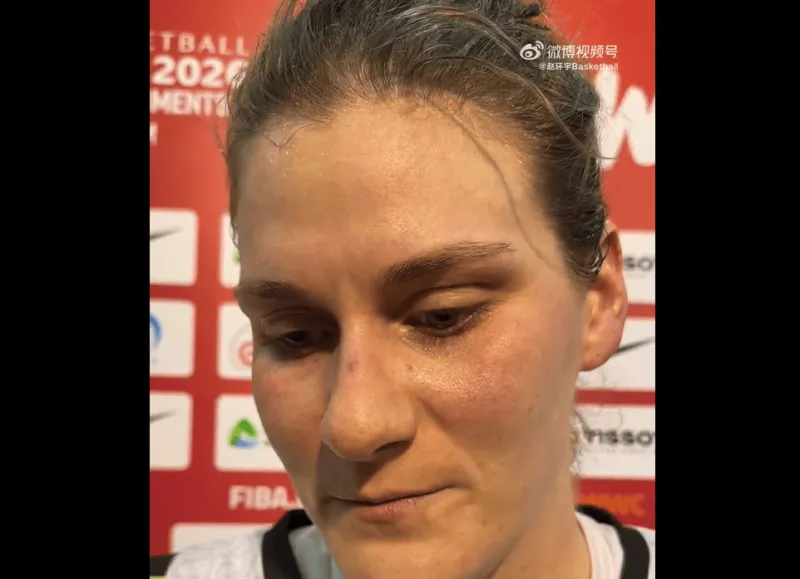 开云直播公司-比利时中锋赛后：张子宇是很强壮的运动员，我累坏了